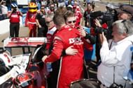 Scott McLaughlin and Josef Newgarden at the IndyCar St. Petersburg Grand Prix - Getty